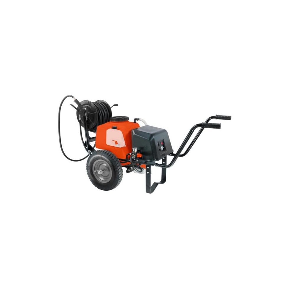 POMPA A CARRIOLA A  BATTERIA 40 L