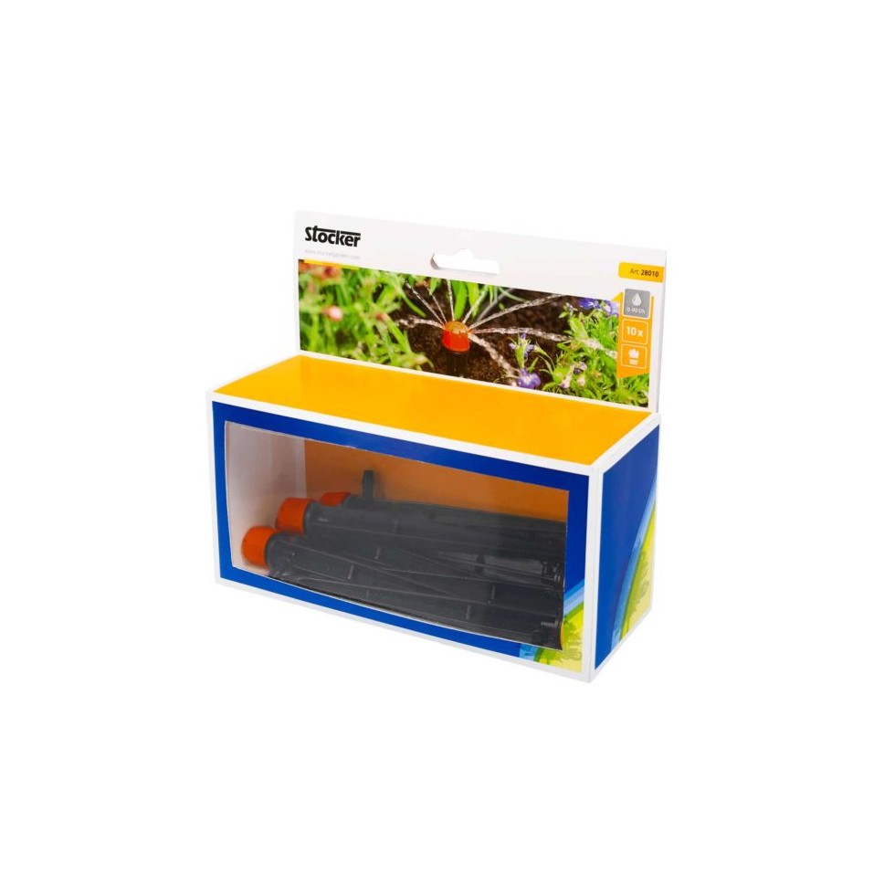 GOCCIOLATORE REGOLABILE A 8 UGELLI...