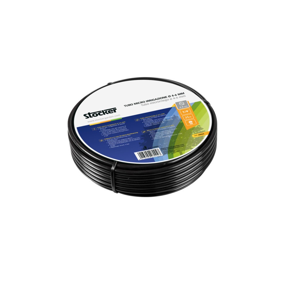 STOCKER TUBO MICRO IRRIGAZIONE ø 4-6...
