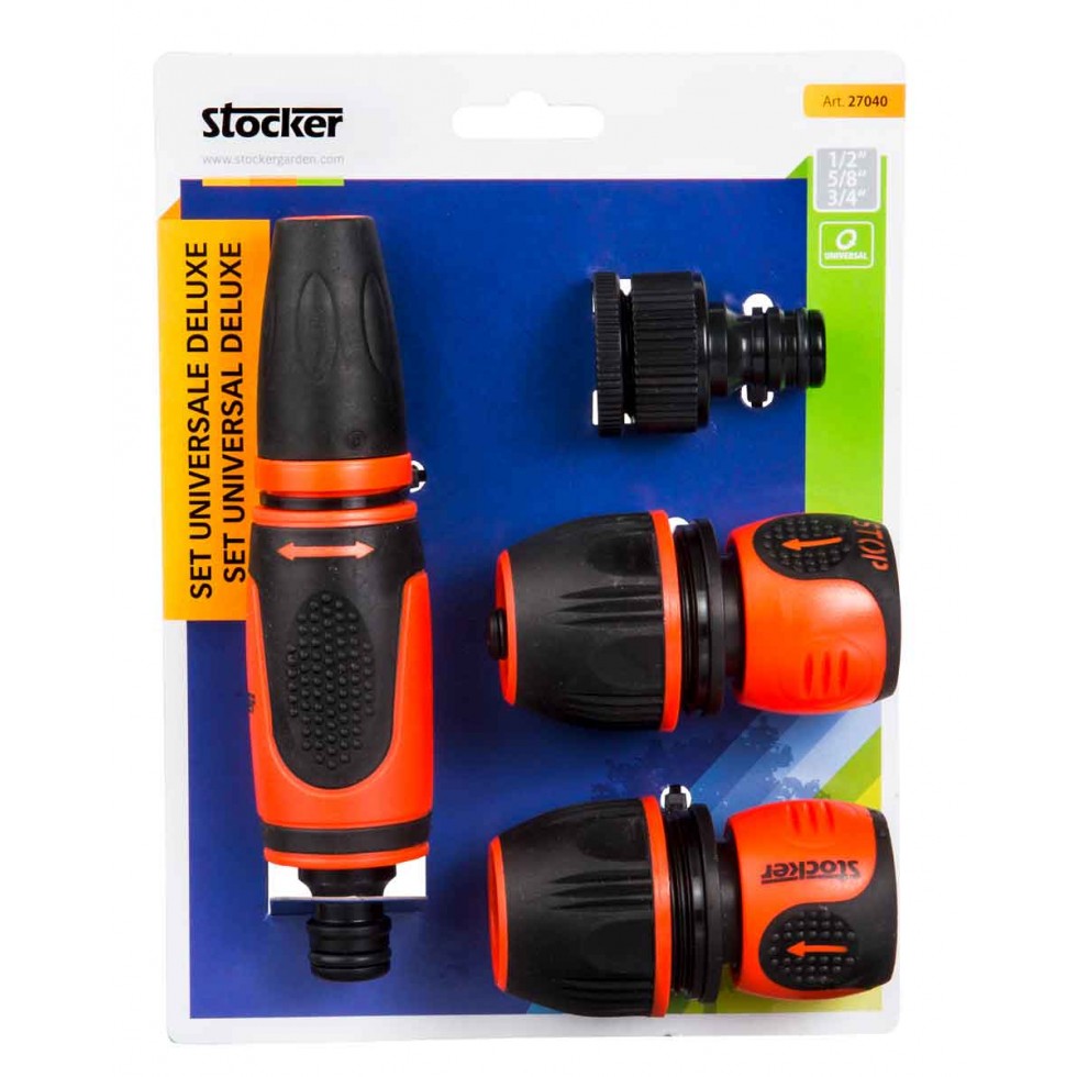 STOCKER RACCORDI UNIVERSAL-SET DELUXE...