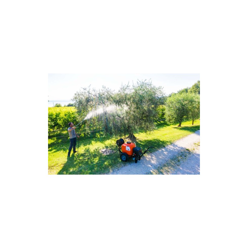 POMPA A CARRIOLA A BATTERIA 100 L...