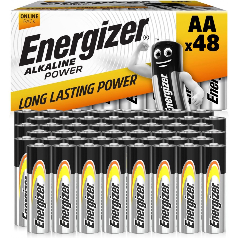 BATTERIE ENERGIZER ALKALINE POWER AA...