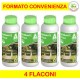 ADAMA DISERBANTE TOTALE ERBICIDA GLIFOSATE SISTEMICO 4 PZ X 500 ML