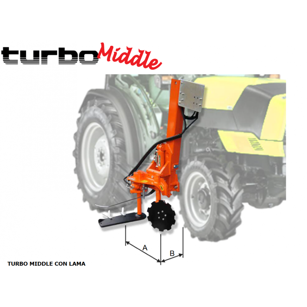 RINIERI - TURBO MIDDLE LAMA CON BARRA...