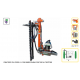 RINIERI - CIMATRICE CRL VISION 1 L CON BARRE BILAMA CON TUBI AL TRATTORE MODELLO CRL V1 A 210+100