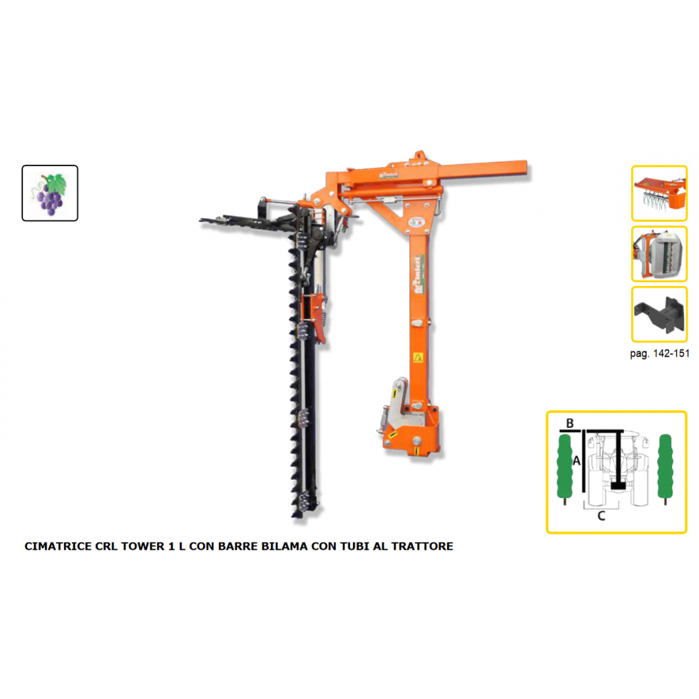 RINIERI - CIMATRICE CRL TOWER 1 L CON...