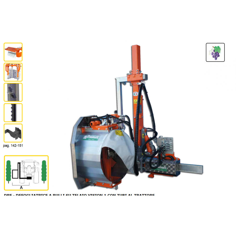 RINIERI - DEFOGLIATRICE A RULLI SU...