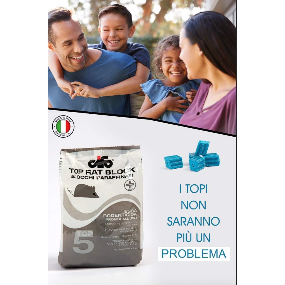 CIFO VELENO PER TOPI E RATTI 300 GR