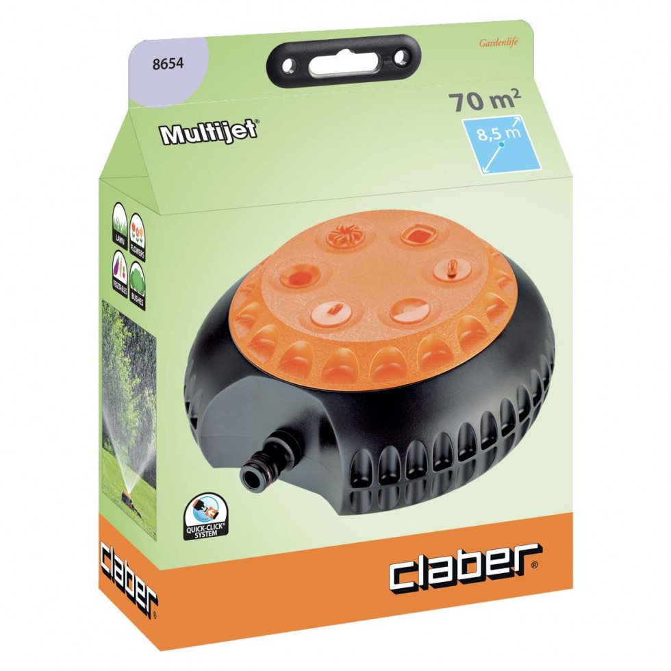 CLABER 8654 IRRIGATORE MULTIFUNZIONE...