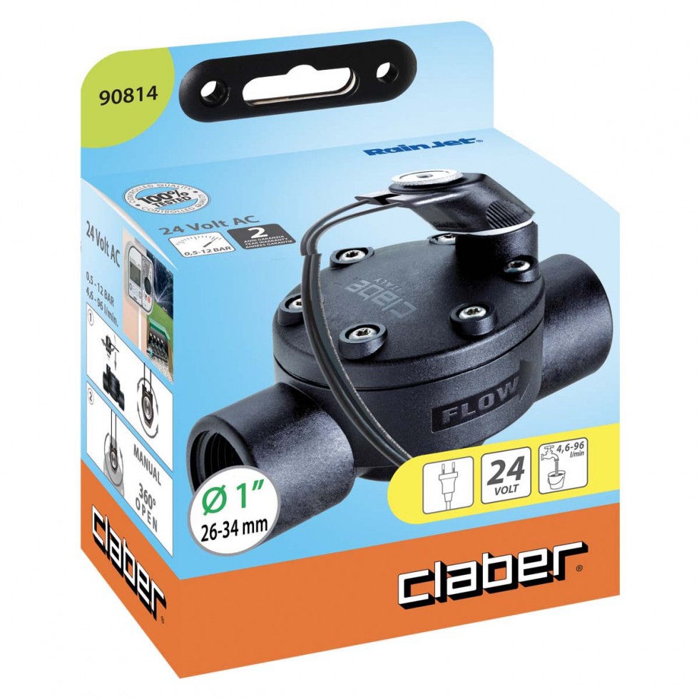 CLABER ELETTROVALVOLA IRRIGAZIONE 24...