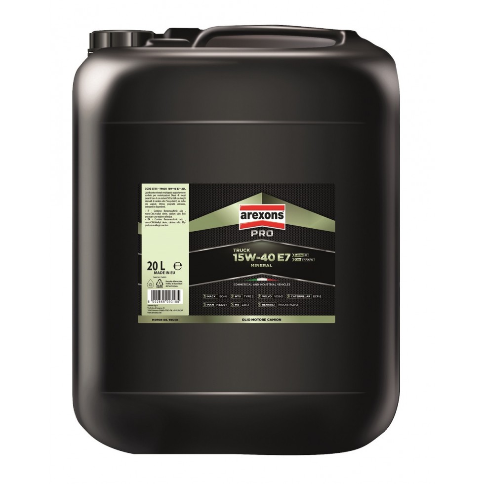 LUBRIFICANTE 15W-40 E7