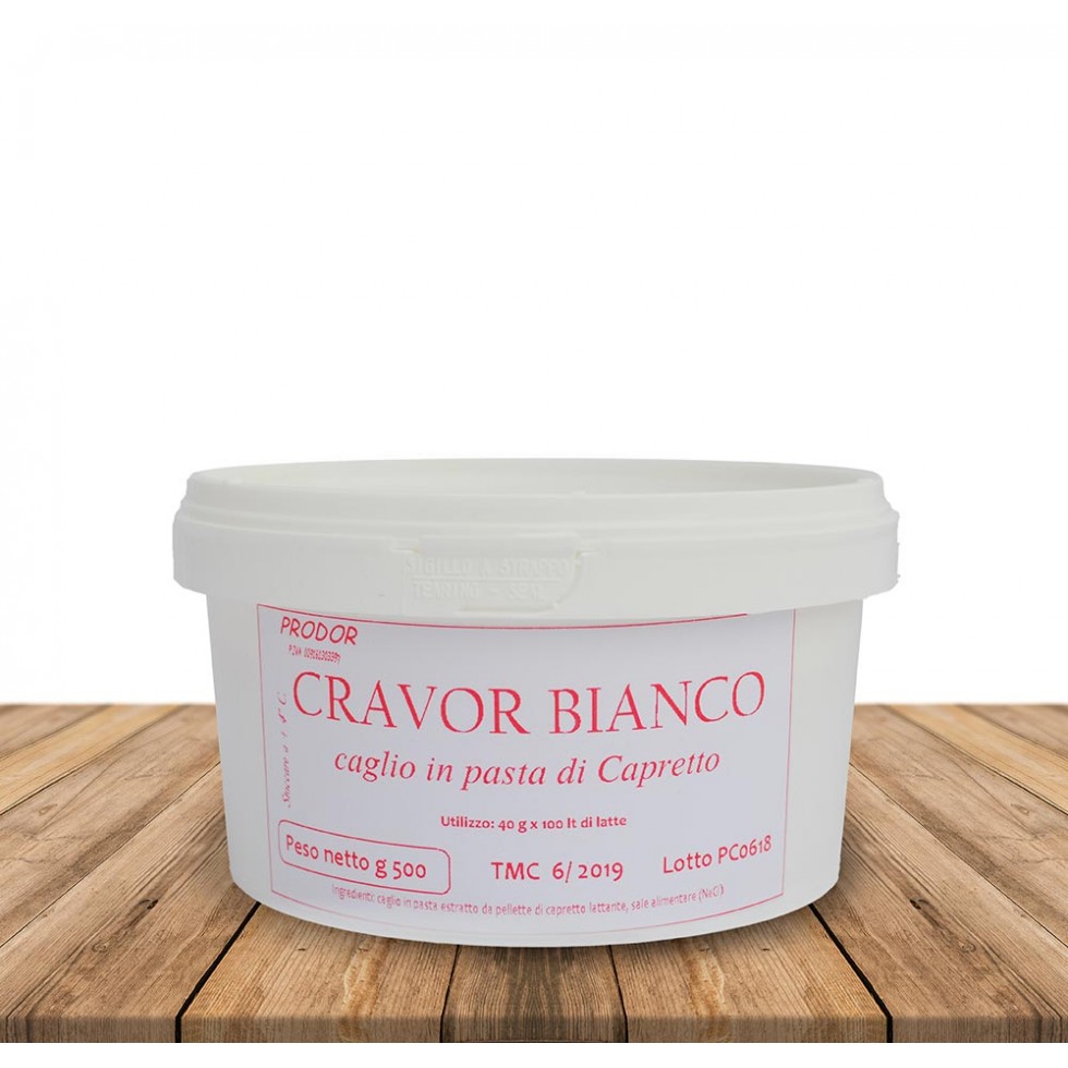 CRAVOR BIANCO CAGLIO IN PASTA DI...