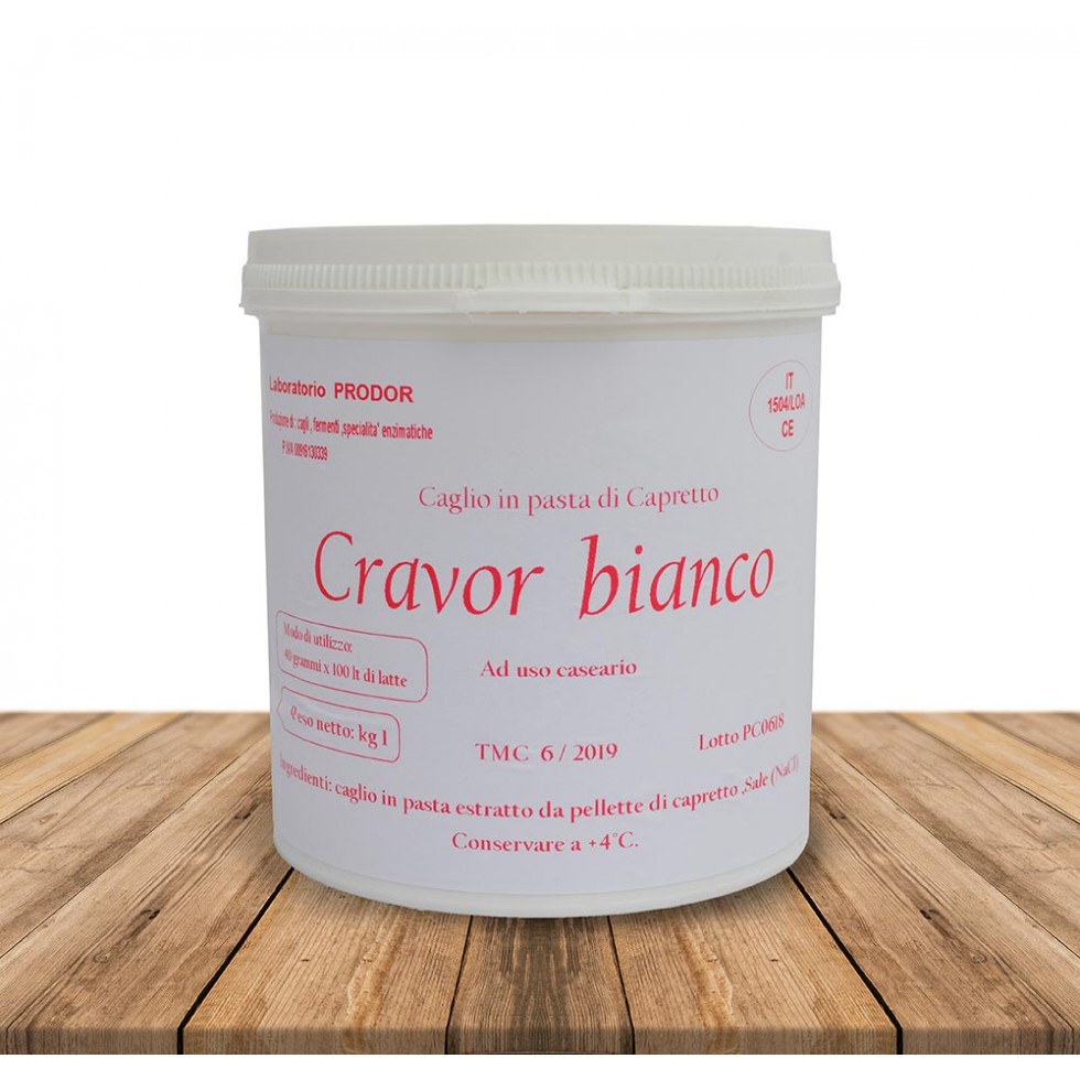 CRAVOR CAGLIO IN PASTA DI CAPRETTO 1 KG