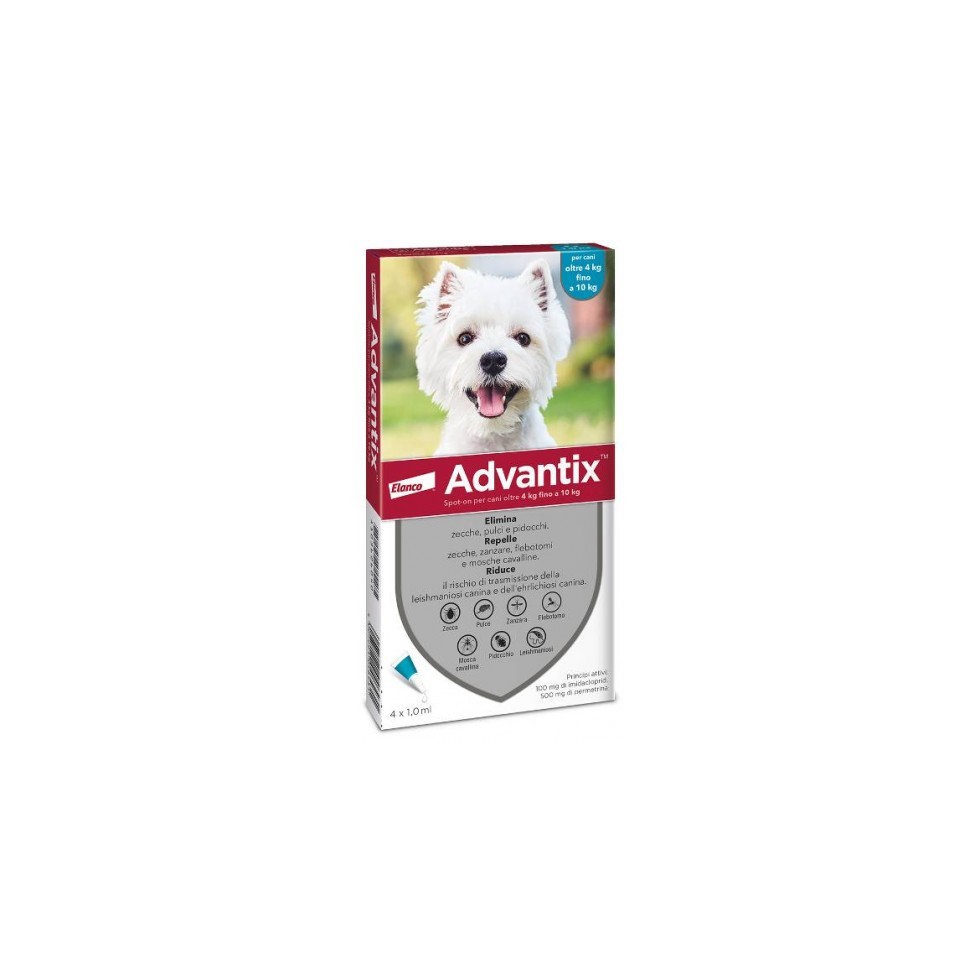 ADVANTIX PER CANI OLTRE 4 KG FINO A...
