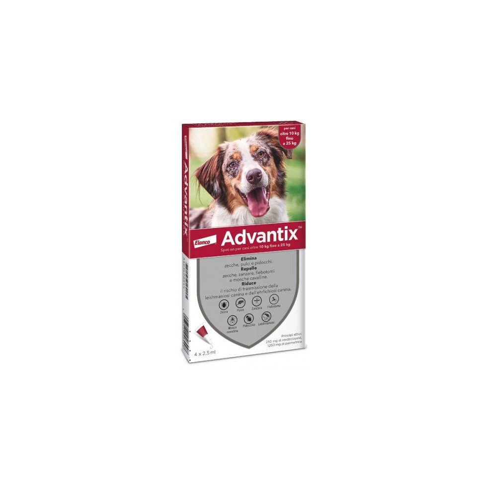 ADVANTIX PER CANI OLTRE 10 KG FINO A...
