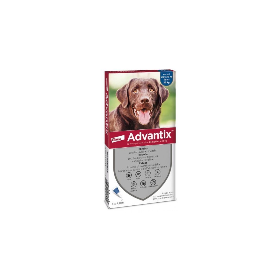 ADVANTIX PER CANI OLTRE 25 KG FINO A...