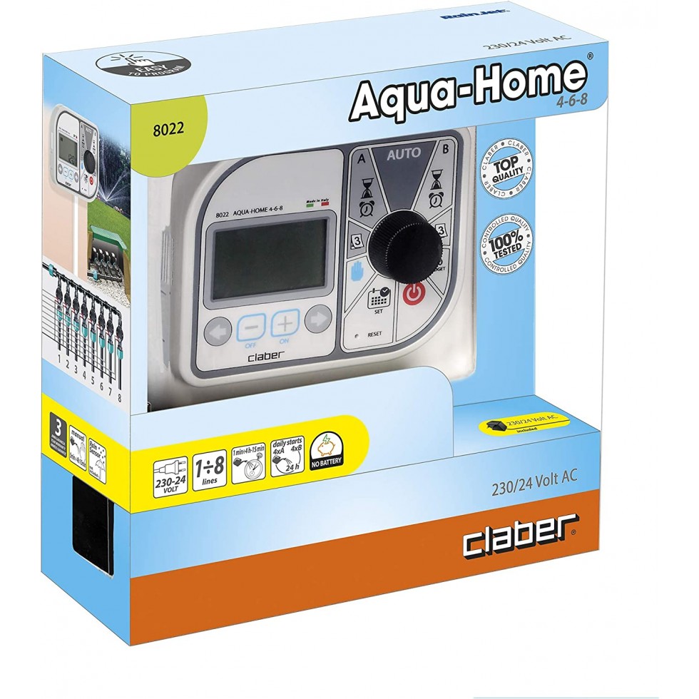 CLABER 8022 AQUA HOME 4-6-8...